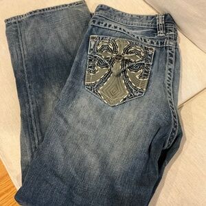 Mens Afflication Jeans